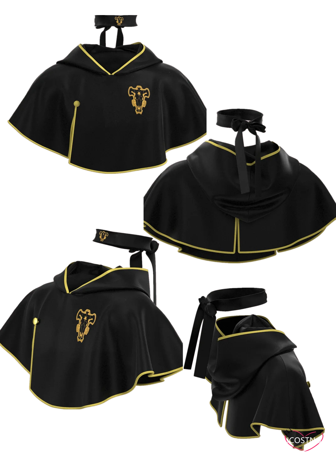 Аниме Косплей Черный клевер Аста плащ женский Костюм Хэллоуин костюм аниме