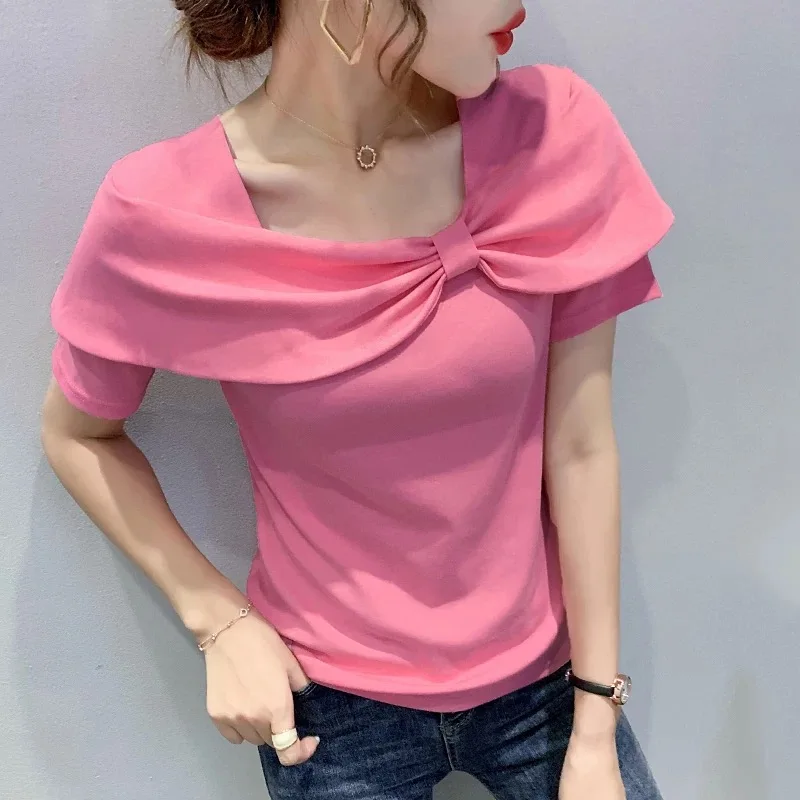 

T-shirt Women 2021 New Women multi White T Shirt summer Cotton T shirt