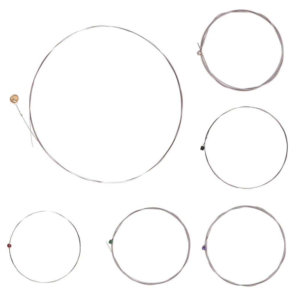 universal hexagonal carbon stahl gitarre saiten 1 6 serie 9 zu 42 zoll einzigen gitarre string für elektrische gitarre teile free global shipping