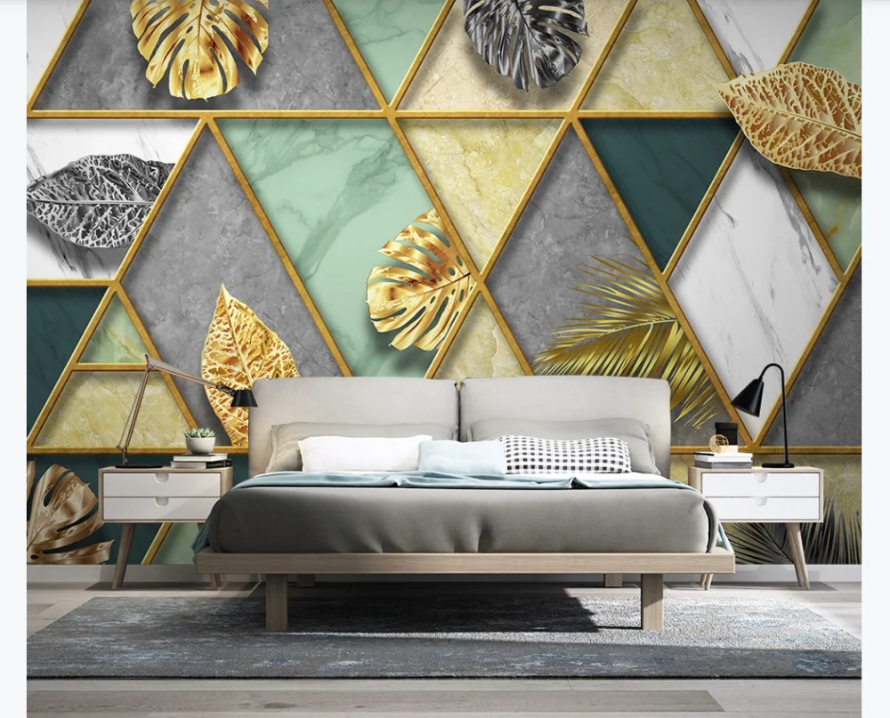 Пользовательский 3D современный простой скандинавский планер джаз белый камень