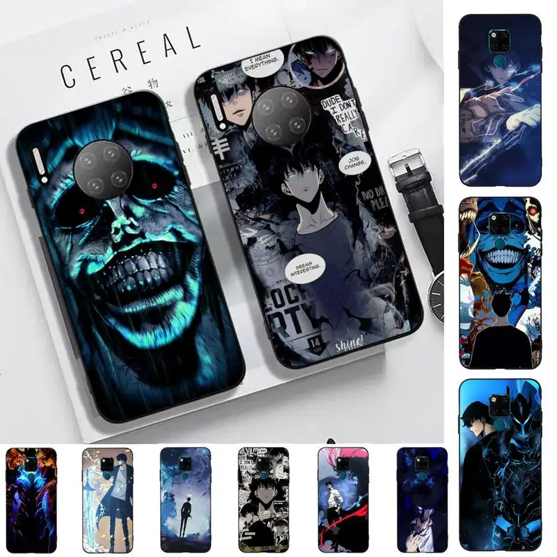 

Solo Leveling Phone Case for Huawei Mate 20 10 9 40 30 lite pro X Nova 2 3i 7se