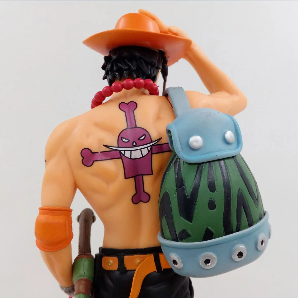 23 см японского аниме one piece Portgas D Ace ПВХ Фигурки игрушки юбилей специальный ver Portgas D Ace украшения модель игрушки