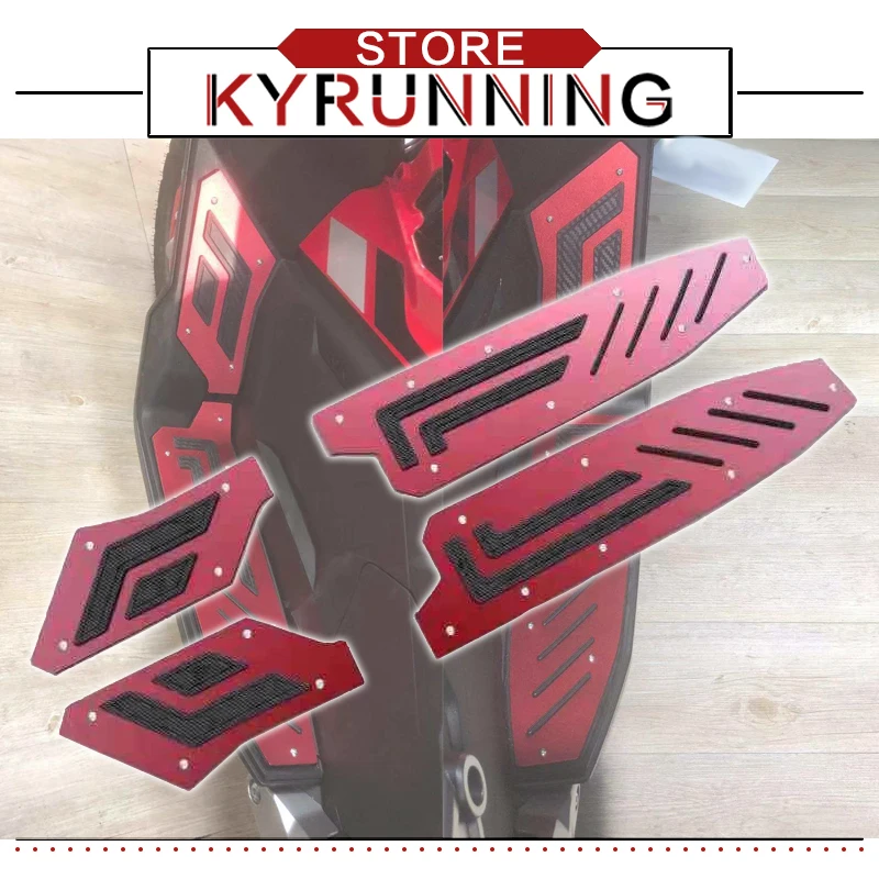 

Motorcycle CNC Accessories Modified Foot Pegs Plates Footrest Step Pads Footpads For ADV 150 adv150 2019 2020