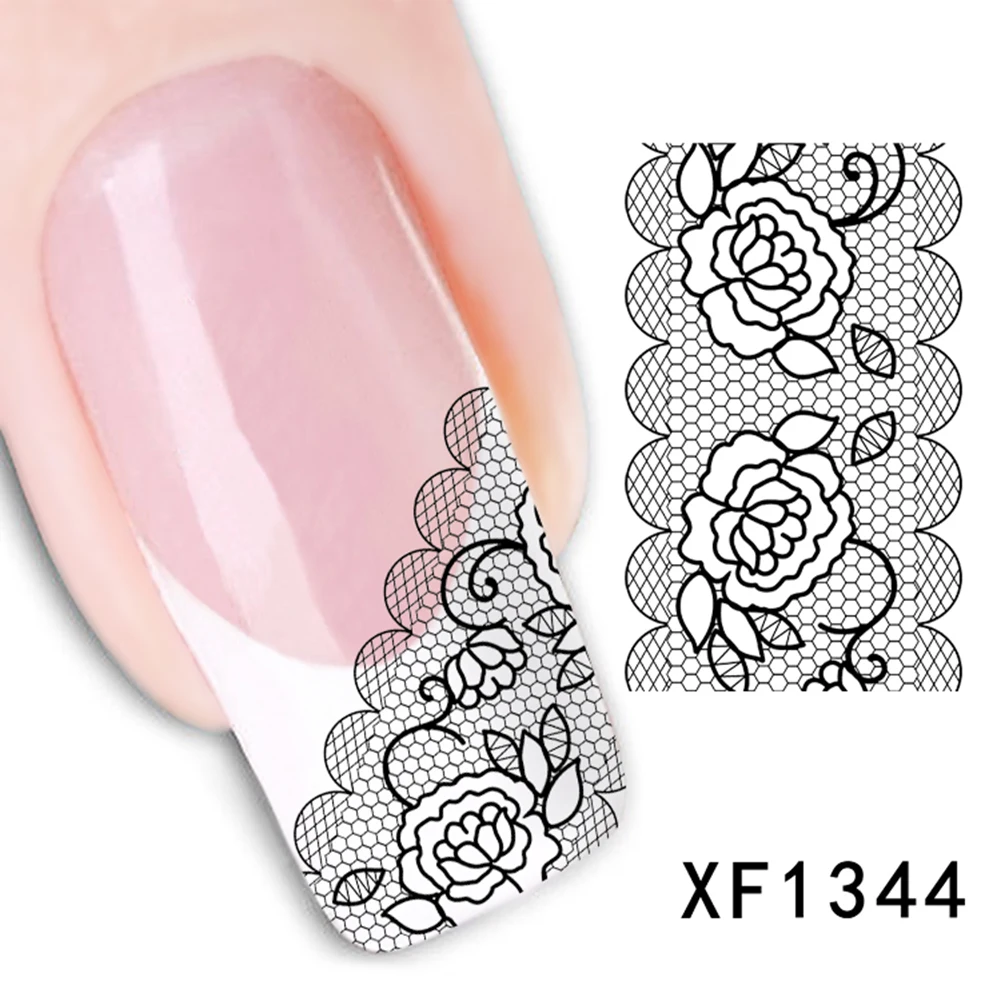 Fashion Lovely DIY Nail Art Sticker Women Manicure Beauty Decals Decoration | Красота и здоровье