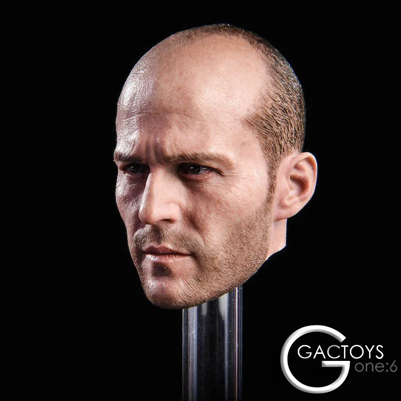 GACtoys GC023 1/6 мужской солдат голова резьба лысая звезда из фильма Лепка модель