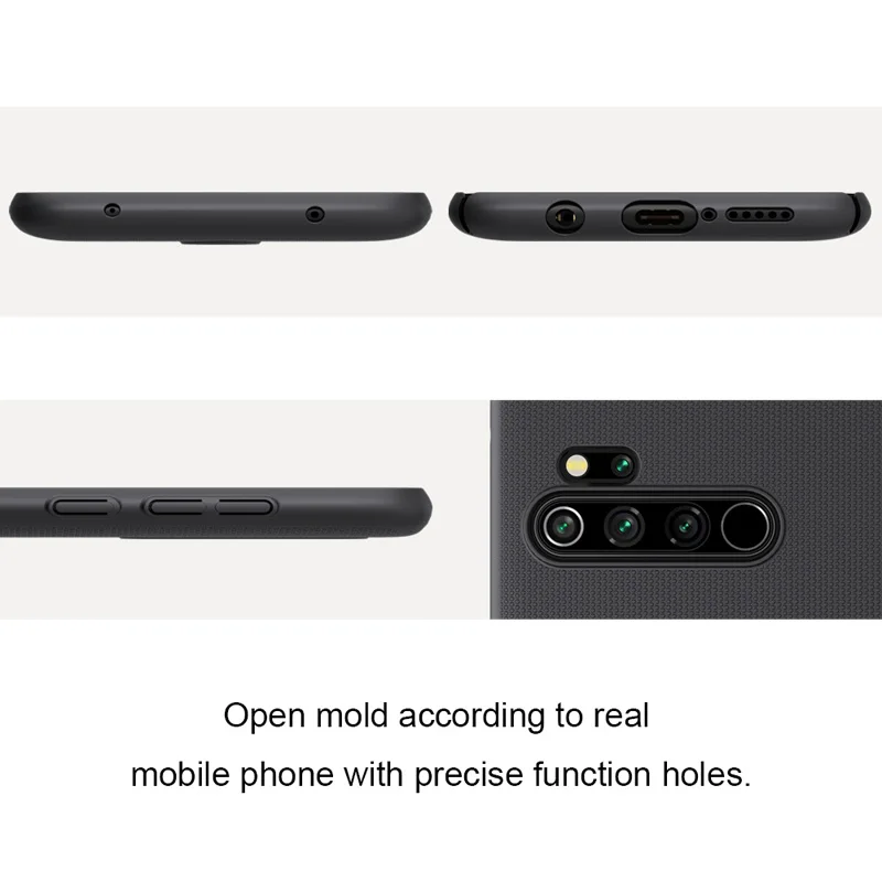 Матовый защитный чехол Nillkin для Xiaomi Redmi Note 8 Pro 8T жесткая пластиковая задняя