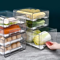 refrigerator drawer storage box fruit storage box refrigerator shelf storage box food and beverage transparent container