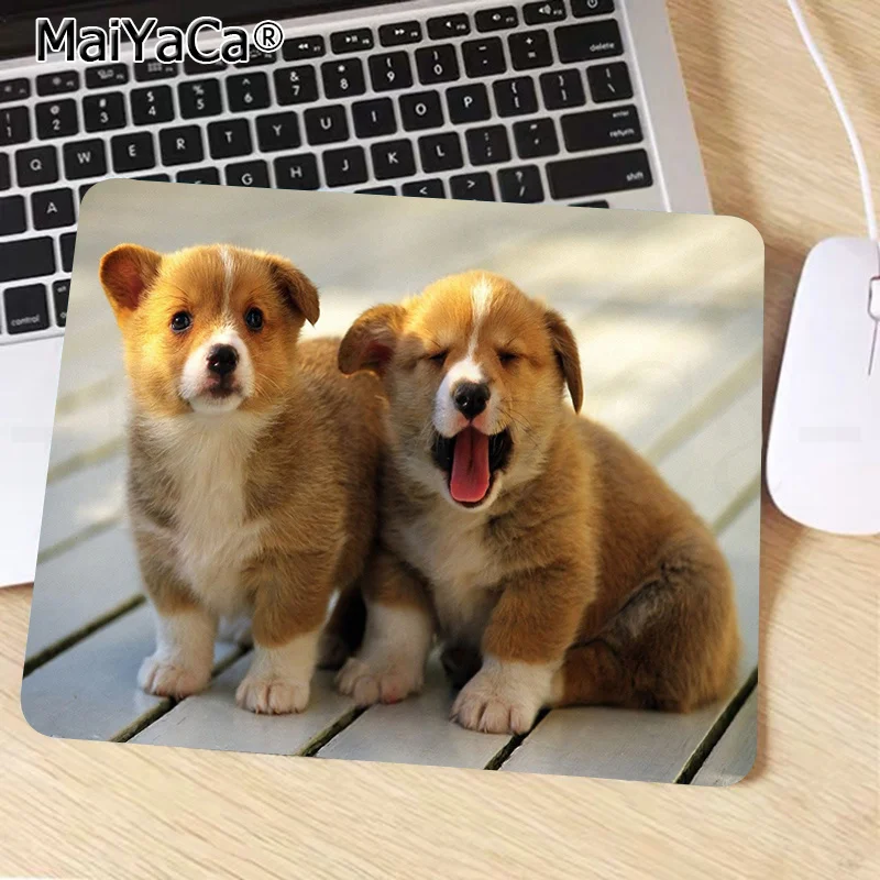 

MaiYaCa So Cool Beautiful Cute Lovely Dogs Animal Durable Rubber Mouse Mat Pad Smooth Writing Pad Desktops Mate gaming mouse pad