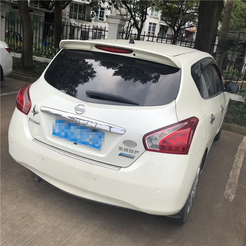 Спойлер заднего крыла для NISSAN TIIDA 2012-2015 Versa высококачественный спойлер из