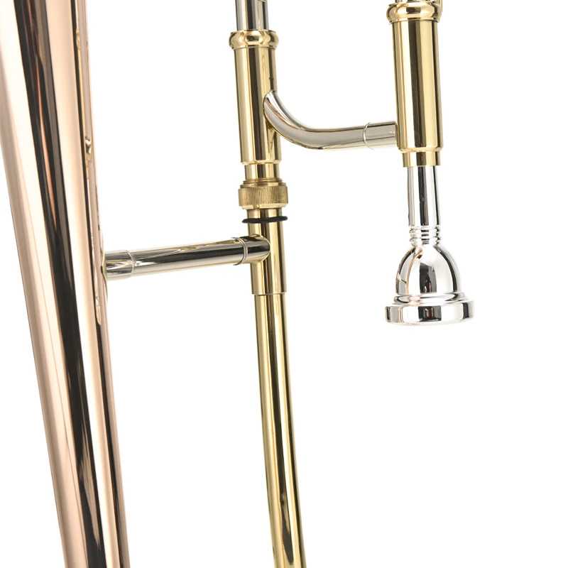 MARGEWATE Bb Tune тенор тромбон фосфор Медь золотой лак новый Тромбон музыкальный