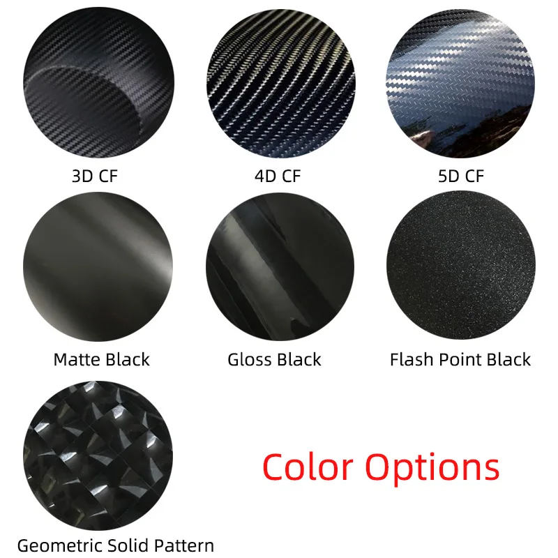 3D 4D Углеродные/матовые/глянцевые черные наклейки на колеса Автомобильный