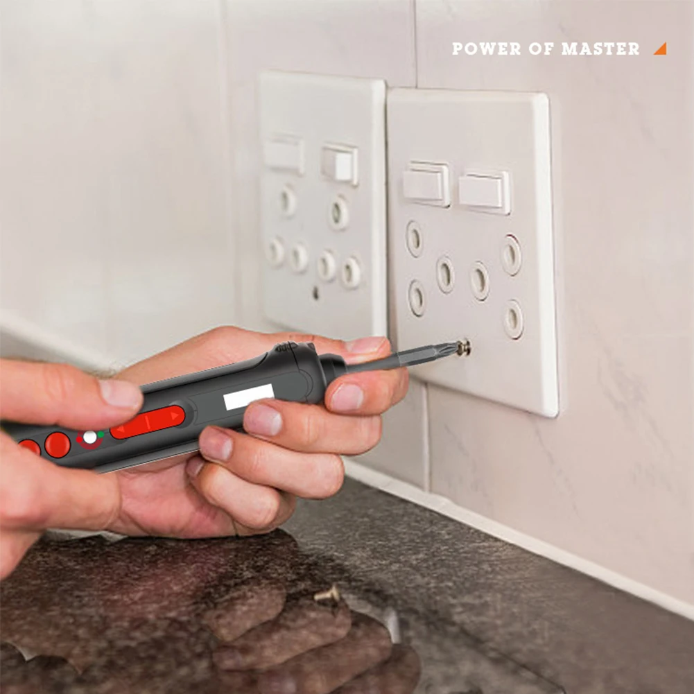 

Mini Electric Screwdriver USB Charging Portable Screw Driver Cordless Power Screwdriver Drill Magnetic Screw Driver Repair Set