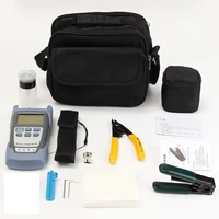 pwa001 power meter and 1mw visual fault locator with 1pc bag and sc adapter optical fiber cutter toolkit