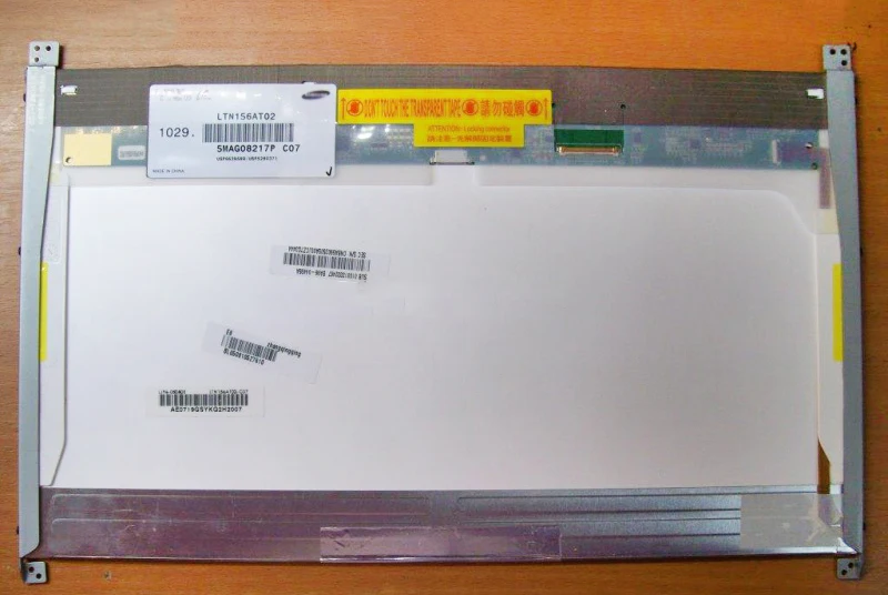 

15.6" laptop LCD Screen Fit For LTN156AT02-C01 C04 C07 C10 D01 D02 D03 D04 D09 HD 1366x768 New Replacement