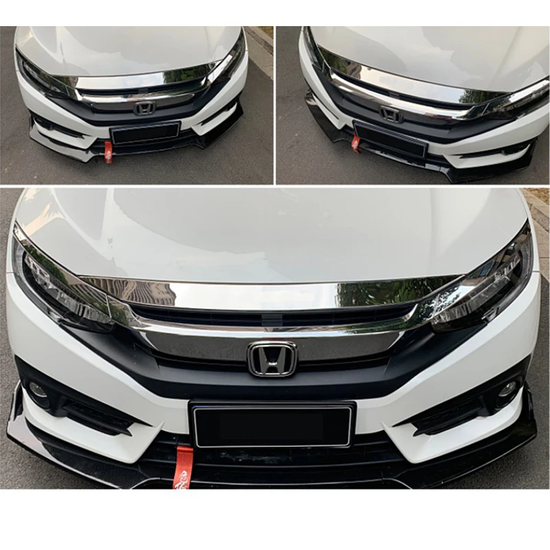 Автомобильная головка типа r из нержавеющей стали для Honda Civic 2016 2017 2018 2019 2020 2021 10
