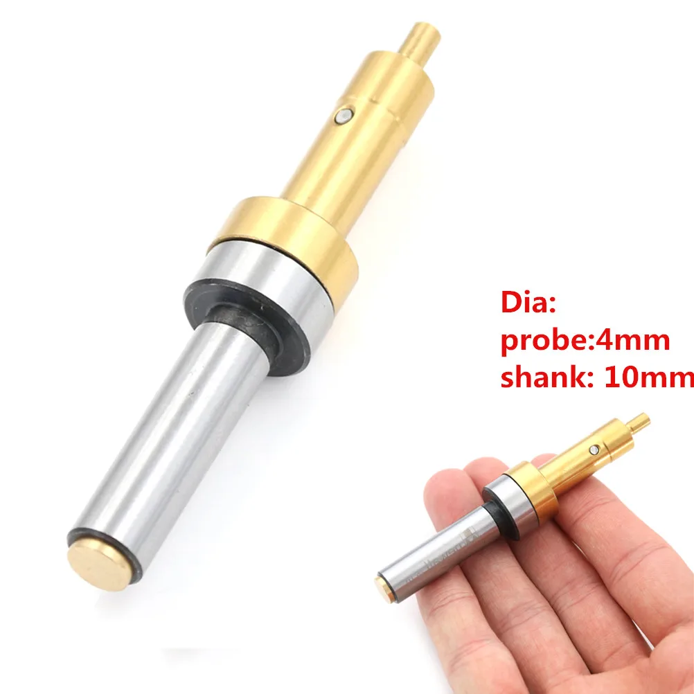 

New HSS Center Finder Touch Point Sensor For CNC Machine Precision Non-magnetic Mechanical Edge Finder Titanium