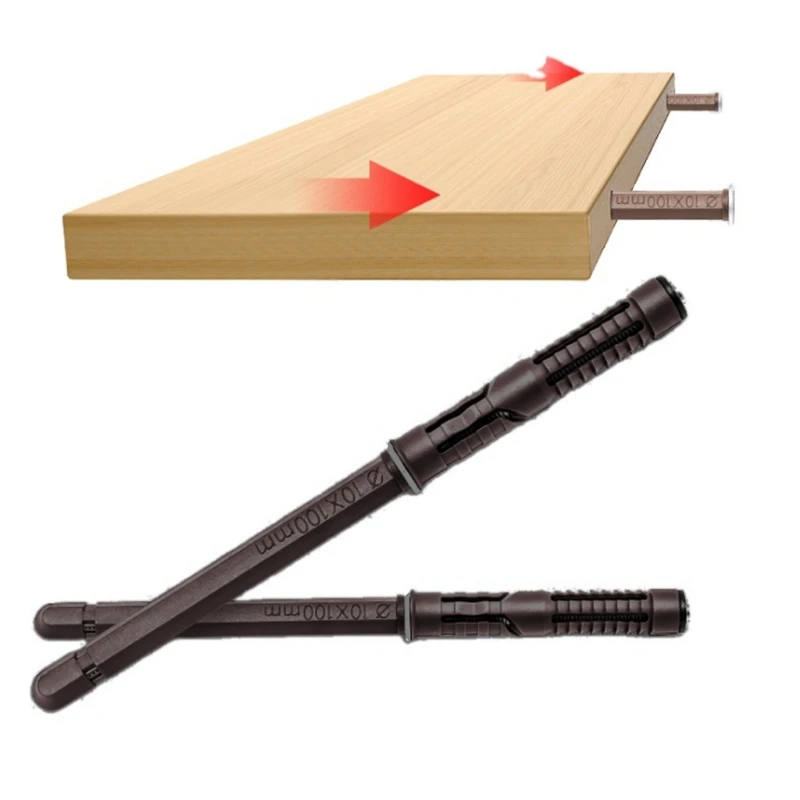 

Hidden Floating Shelf nail Brackets Concealed Invisible Heavy Duty Shelf Support Bracket for Wall Shelf nail 10mm x 100mm 6Pcs