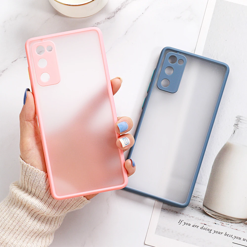 Transparent Case For Samsung Galaxy S20 FE Cases Luxury Phone Funda Samsung S21 Ultra Plus A32 A52 A53 A33 A72 A21s A12 Cover