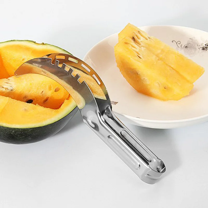 Нож для нарезки дыни нержавеющая сталь ветряная мельница арбуз артефакт резак