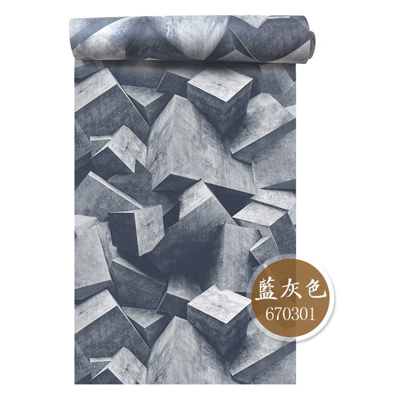 3D Ретро кирпичный камень индустриальные обои ПВХ винил водонепроницаемый