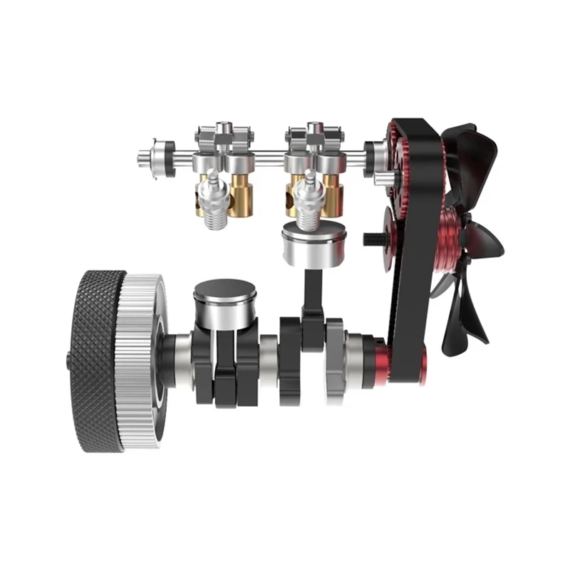 Двухцилиндровый четырехтактный Радиоуправляемый двигатель TOYAN FS-L200 для лодки