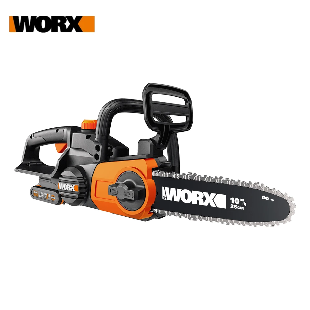 ПИЛА ЭЛЕКТРИЧЕСКАЯ WORX WG322E.1 20 в портативная цепная мини-пила для деревообработки |
