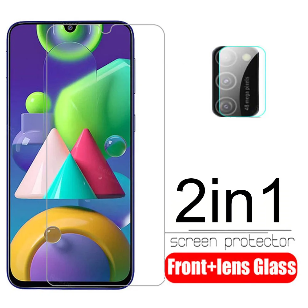 

for samsung m21 Glass tempered Glass For samsung Galaxy m21 m 21 screen protector lens protective Film samsun m21 1-2pcs films