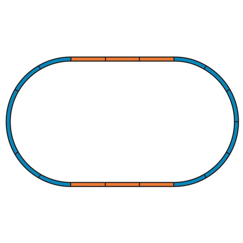 Модель 1/87 набор поездов дизельный автомобиль + два легковых автомобиля|Наземный