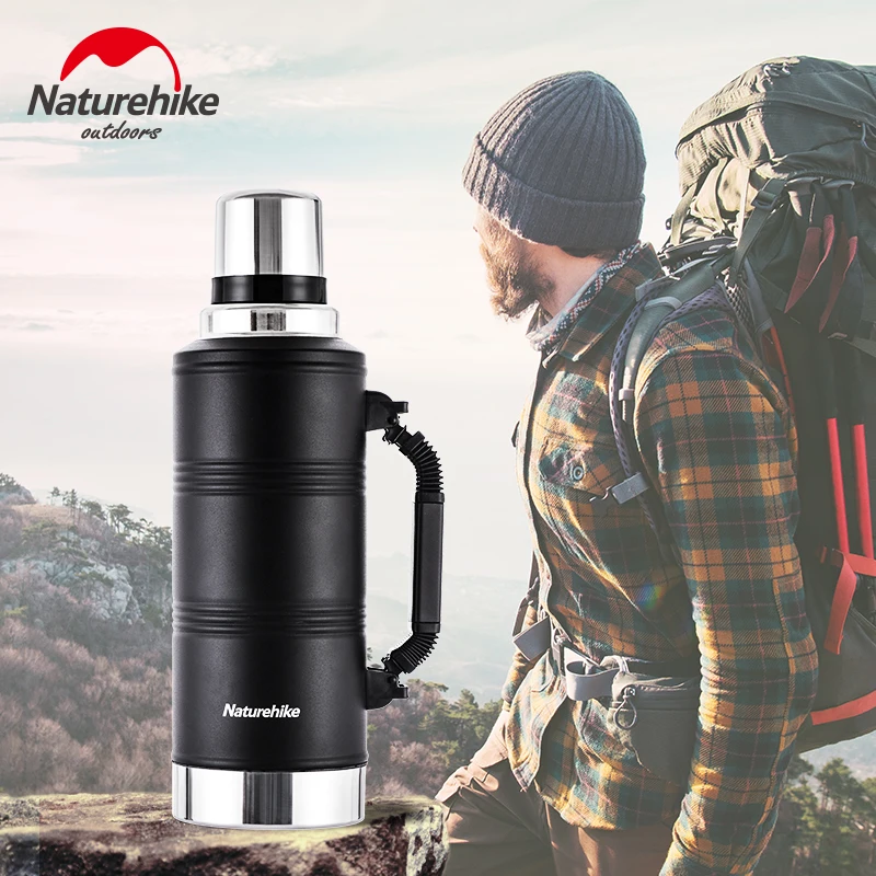 Уличный термоизоляционный чайник Naturehike 24 часа сохранение тепла 2200 мл большая