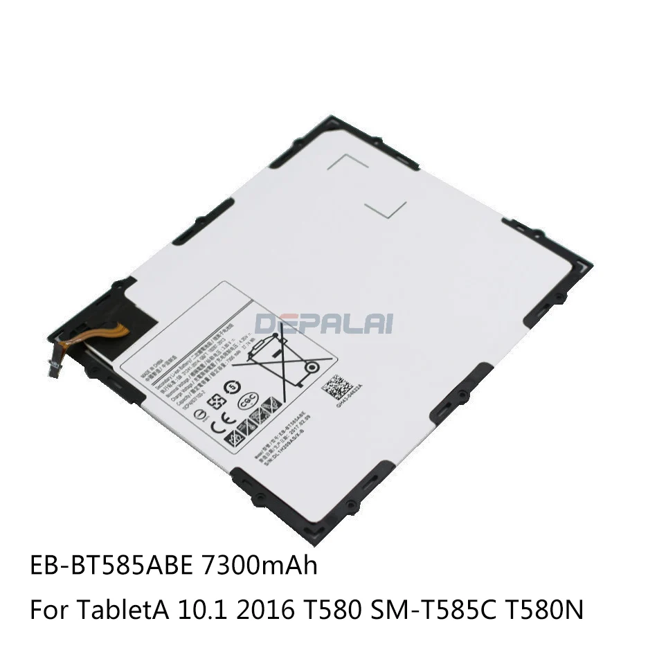 Аккумулятор для Samsung Galaxy Tab A EB BT550ABE BT585ABE BT595ABE 9 7 P555C T555 P351 T580 T585C T590 T595 SM T550