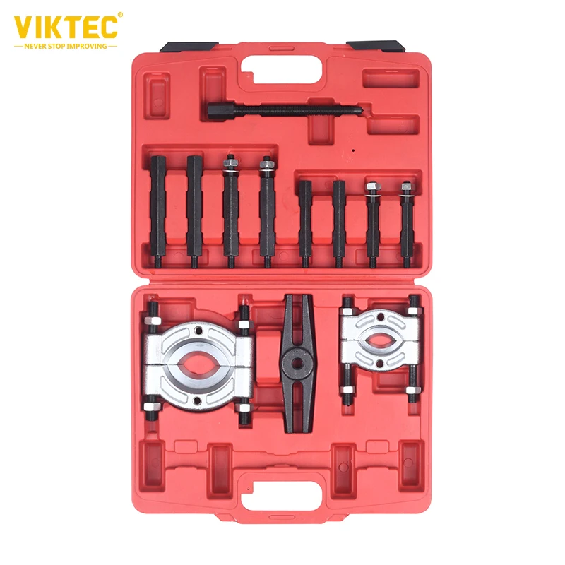 

VT01003 12pc Double Mechanical Bearing Separator Puller 2"&3" Splitters Remove Bearings Kit