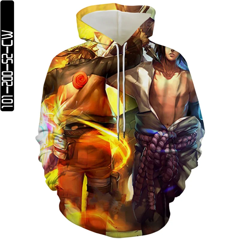 

2021 Fall New Harajuku 3D Printing Men's Hooded Sweatshirt Pullover Casual Loose Hoodie Japanese Anime Book Hoodie S-6XL