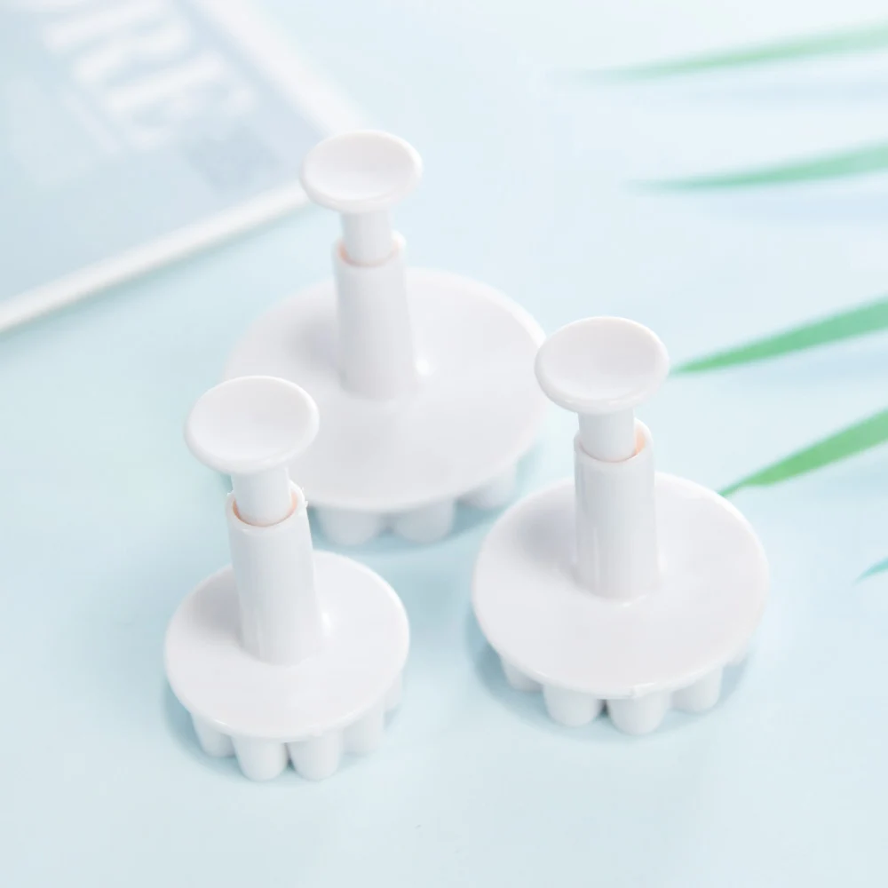 3 шт./компл. пластиковый резак для печенья в виде цветка сливы форма сахарной