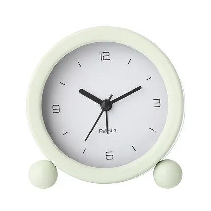 Белый детский Будильник цифровой Спальня ребенка Винтаж будильники со звуковым