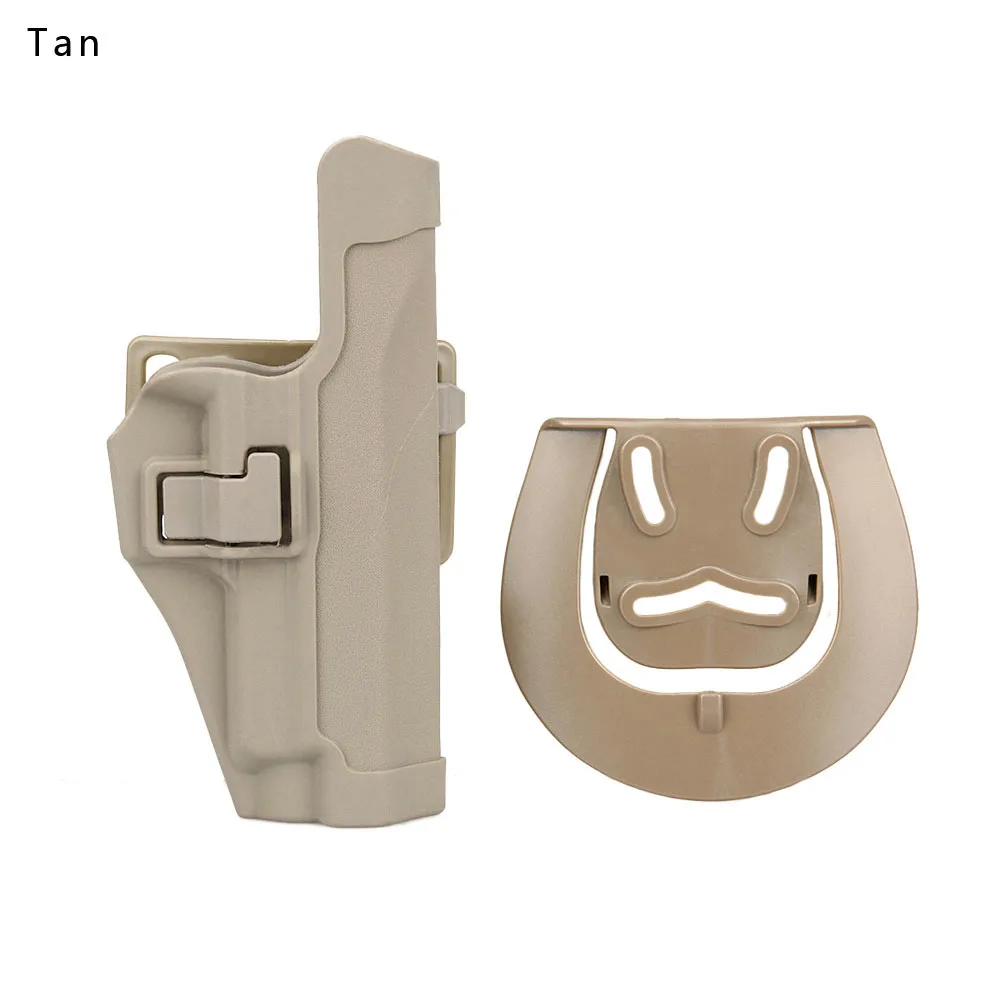 PPT Горячая продажа тактический военный черный загар Цвет P226 кобура правшей без