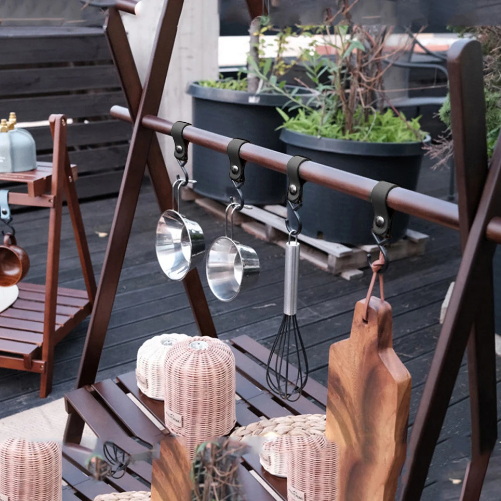 4 шт. крючки из искусственной кожи для хранения одежды | Спорт и развлечения