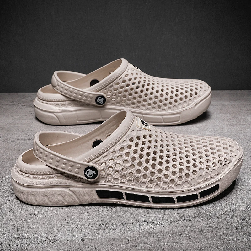 

Sandals Men's Shoes Summer Husband Beach Slip-Ons Sneakers Flip Flops 2021 Man Casual For Men Brand Flat Male Slip-Flops