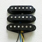 Высокопроизводительная винтажная гитара Alnico 5 ST с одной катушкой, звукосниматель для качественной гитары DIY ручной работы на заказ SSS