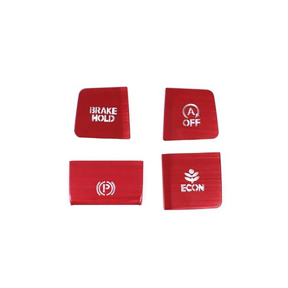 4 шт./компл. аксессуары для автомобиля коробка передач Кнопка рамка Крышка