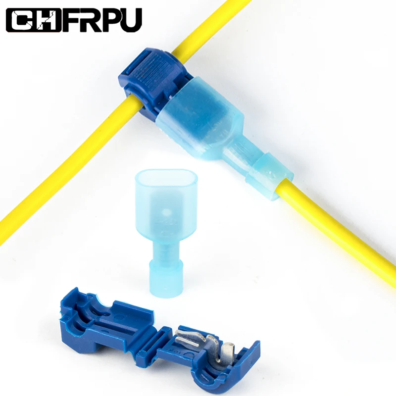 50 шт. (25 набор) 20 шт (10 шт./набор) Быстрый Тип T Электрический кабель провод разъема