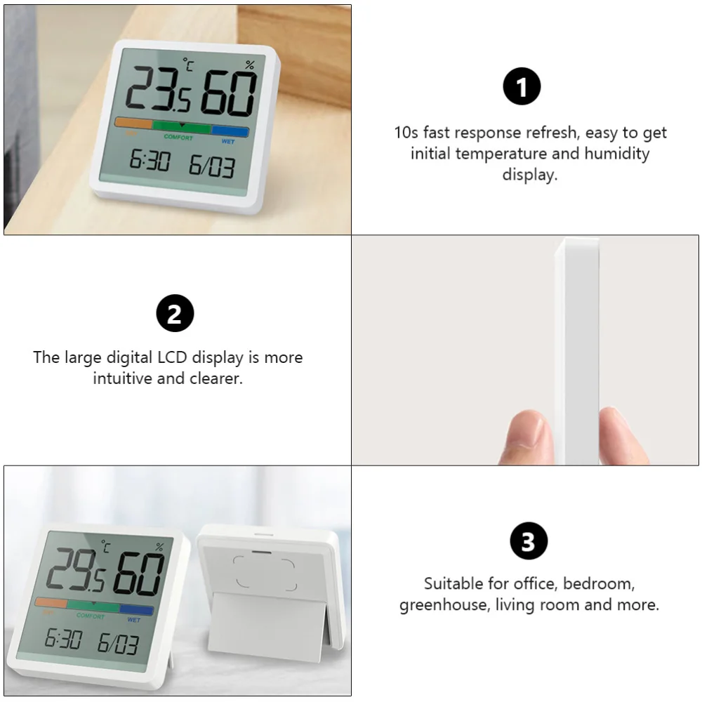 

Multi-functional Hygrometer for Greenhouse Cellar Warehouse