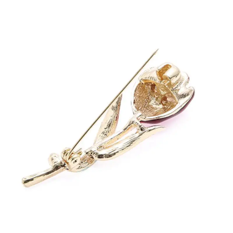 Форма тюльпана трендовые хрустальные аксессуары для одежды Высокое качество