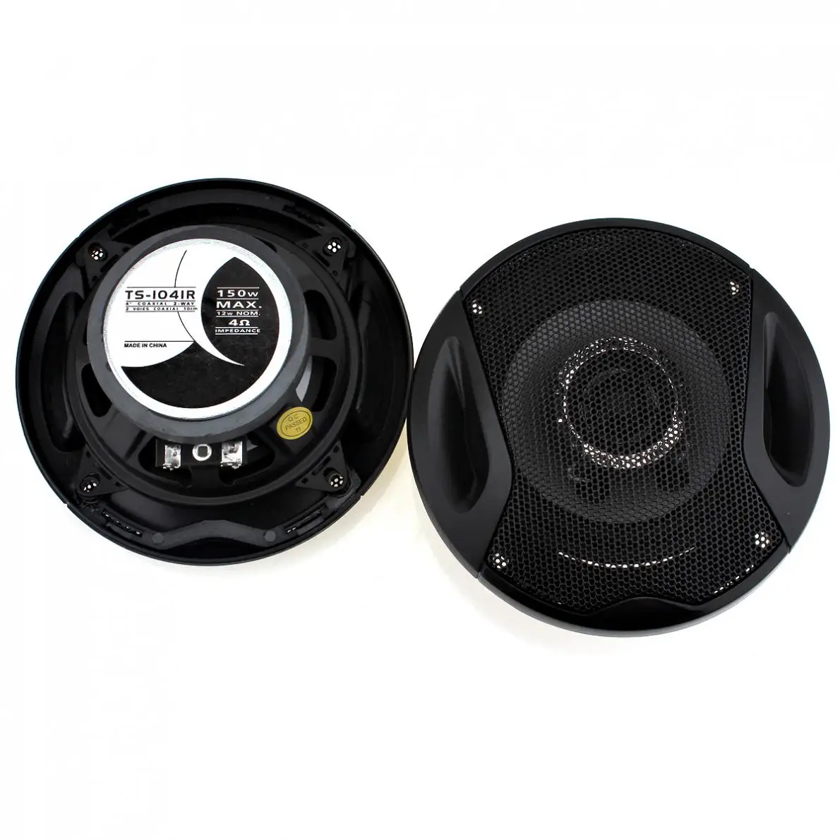 2 шт. 150 Вт двухконусный автомобильный коаксиальный звуковой сигнал Авто Аудио