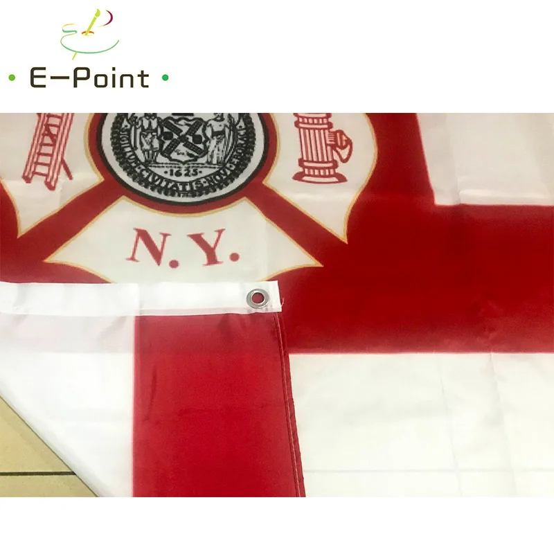New York City Fire Department FDNY Flag 3ft*5ft(90*150cm) Size Christmas Decorations for Home Flag Banner Gifts