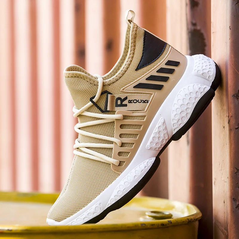 

Summer Breathable Men's Casual Shoes Mesh Breathable Man Casual Shoes Fashion Moccasins Lightweight Men Sneakers Hot Sale