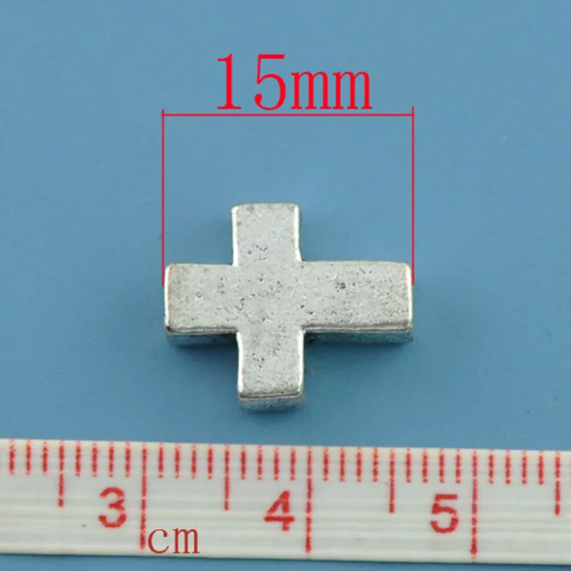 DoreenBeads Простые украшения на основе цинка Спейсер Бусины Пасхи Серебряный цвет Около 15 мм x 12 мм Отверстие: Приблизительно 2,2 мм 4 шт.