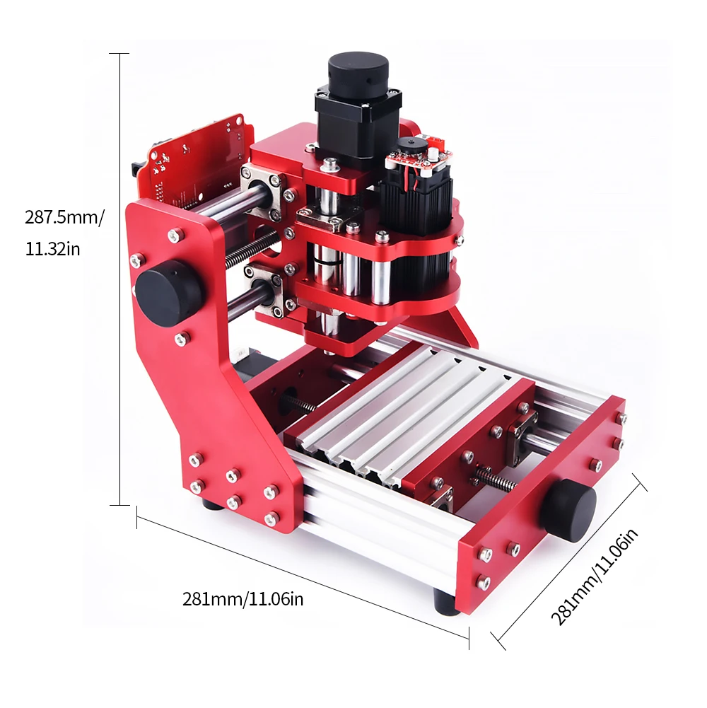 Станок с ЧПУ, CNC 1310, гравировальный станок для резки металла, ПВХ pcb алюминиевый медный гравировальный станок, полностью металлический каркас, мини-станок с ЧПУ