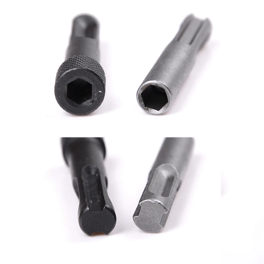 

2PCS 1/4 Converter Socket Screwdriver Holder Hex Shank Drill Bit Adaptor Nut Impact Driver Set For SDS Hammer Drilling Tool