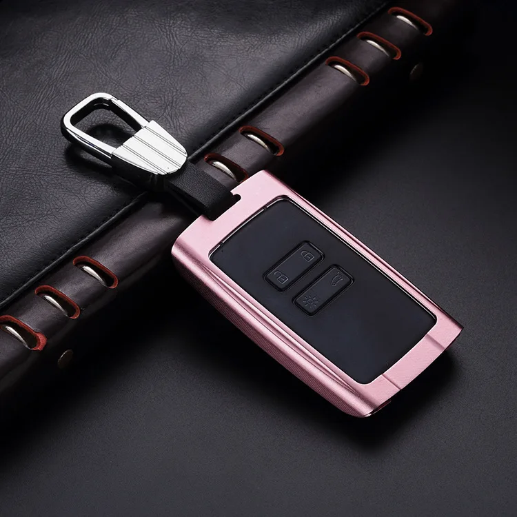 Чехол для автомобильного ключа чехол из алюминиевого сплава кольцо брелка Renault