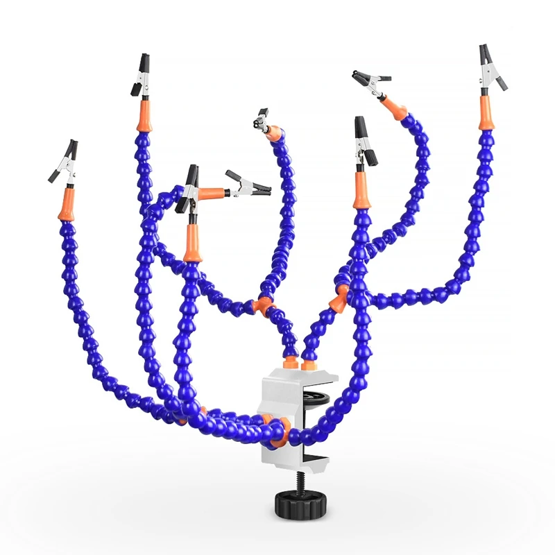 Многофункциональная паяльная станция помогающая третьей руке с 4 шт. гибким